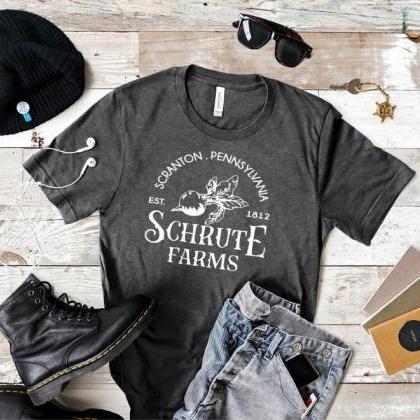 Schrute Farms T-shirt - Funny The Office Tee Shirt..