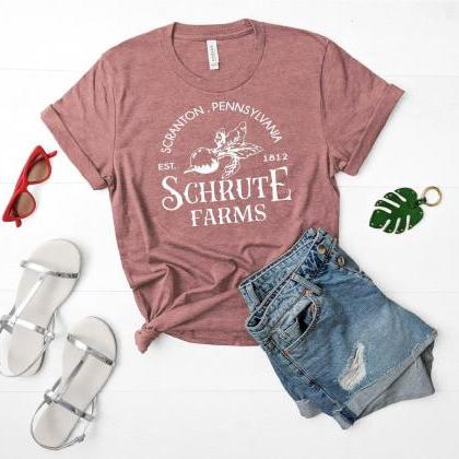 Schrute Farms T-shirt - Funny The Office Unisex..