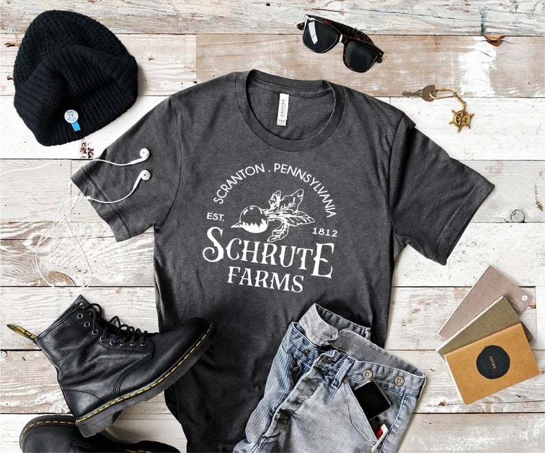 Schrute Farms T-shirt - Funny The Office Tee Shirt - Dwight Schrute Beet Farm - Tv Quotes Shirt - Funny Tv Shirts - Unisex T Shirt - Quotes