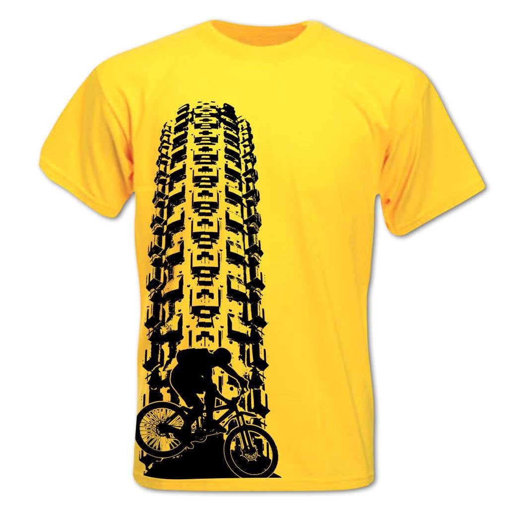 Men's Mountain Bike T Shirt Tyre Track Shirts Mtb T Shirt Clothing Jersey Tee Shirt