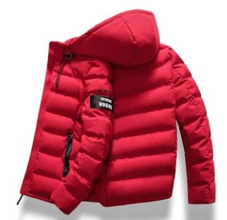 Fashion Men Winter Jacket Coat Hooded Warm Mens Winter Coat Casual Slim Fit Student