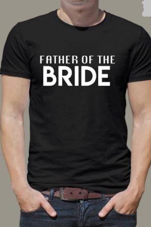 Father Of The Bride - Scan For Payment Tshirt