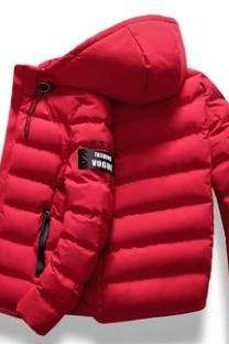 New Fashion Men Winter Jacket Coat Hooded Warm Mens Winter Coat Casual Slim Fit Student